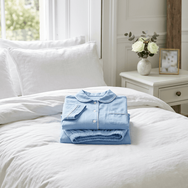 طقم بيجامة قطن صيفي